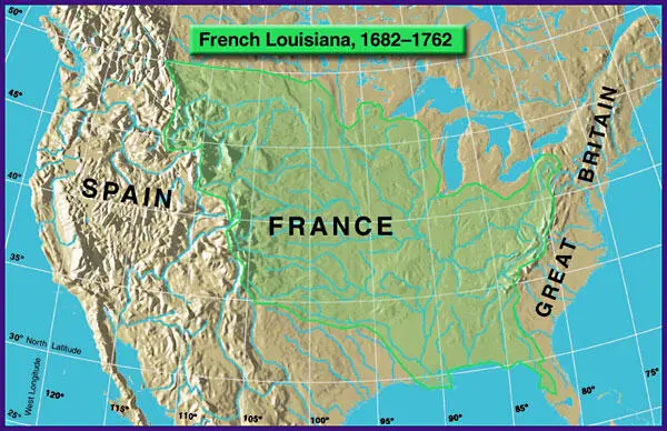 Французская Луизиана 16821762 годы В 1764 году после Семилетней войны - фото 32