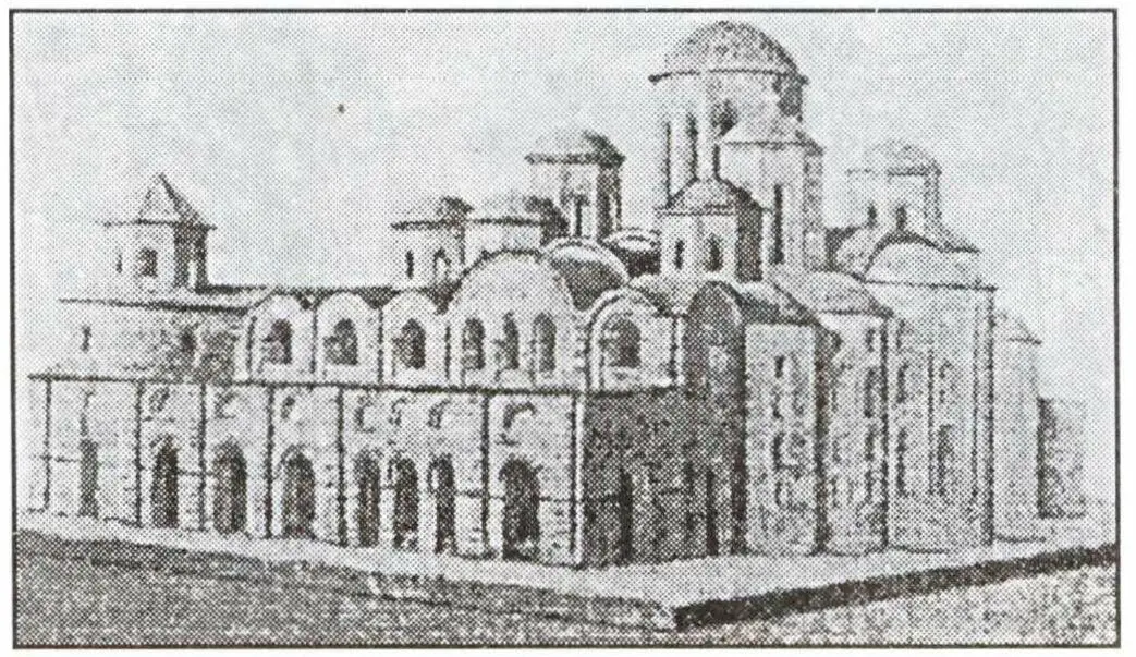 Рис 12 Софийский собор в Киеве XI в Реконструкция Рис 13 Ярослав Мудрый - фото 12