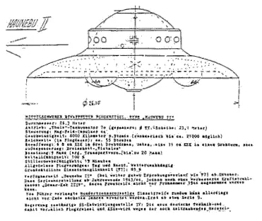 Из имперсконемецкого тайного архива СС набросок чертежа легенда р - фото 4