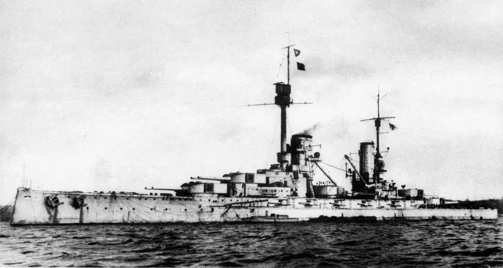 Линейный корабль Маркграф 1917 г Линейный корабль Кронпринц - фото 137