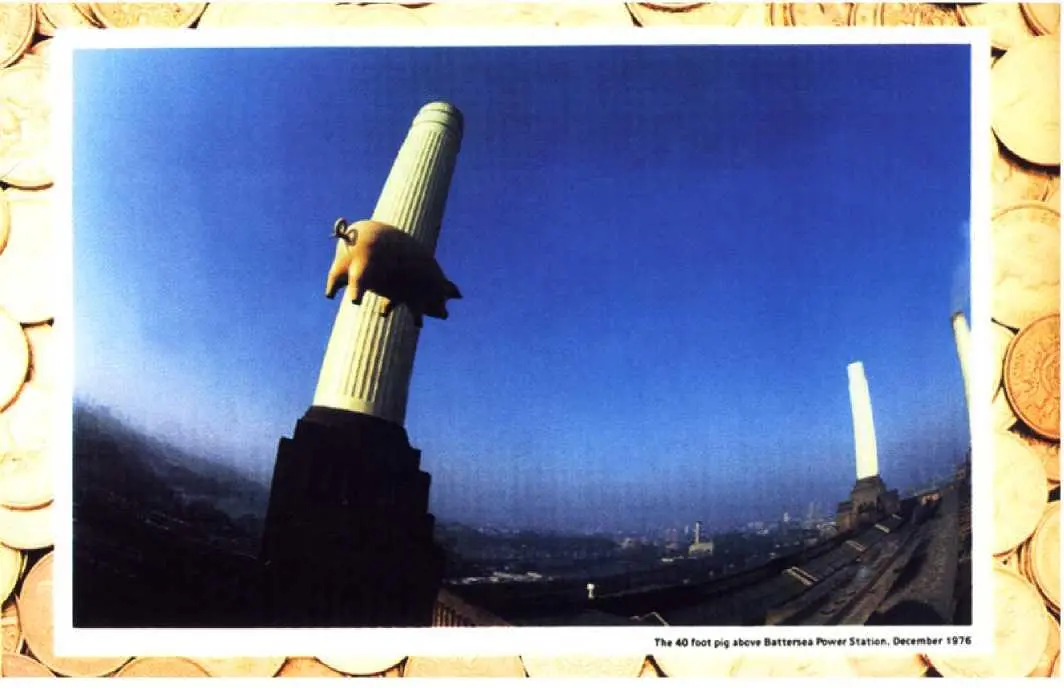 Одна из фотографий сделанная студией Hipgnosis для обложки альбома - фото 37