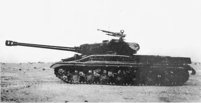 12 Тяжелый танк Т10 на испытаниях вид слева 1955 год ИЖ 13 Тяжелый - фото 15