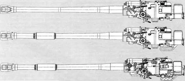 23 122мм пушки и боеприпасы к ним сверху вниз Д25Т Д25ТА Д25ТС 24 - фото 26
