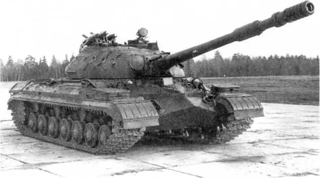 87 Опытный вариант танка Т10М с установкой ПТРК Малютка общий вид ИЖ - фото 90