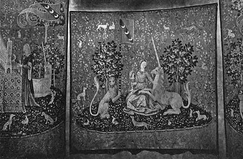 Рис 159b Гобелен Дама с Единорогом Пятая часть Фотография 2006 года - фото 94