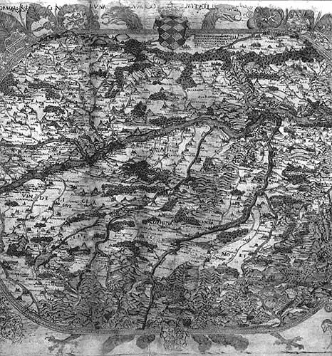 Рис 175 Карта Австрии составленная в 1561 году Это карта Вольфганга - фото 120