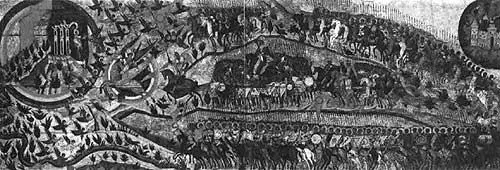 Рис 281 Икона Благословенно воинство якобы середины XVI века Другое ее - фото 219