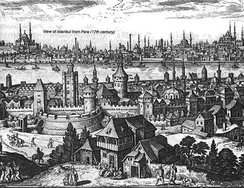 Рис 445 Вид Стамбула на рисунке XVII века Взято из 1464 задняя обложка - фото 292