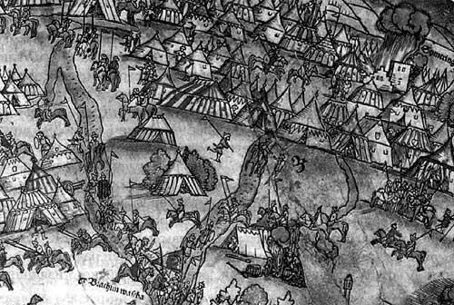 Рис 627 Османы атаманы на плане 1530 года изображающем осаду ими Вены в - фото 368