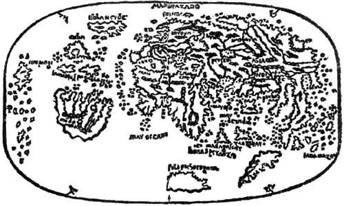 Рис 631 Карта Петро Konno Pietro Сорро 1528 года Считается венецианской - фото 372