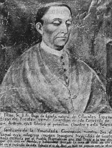 Рис 643 Портрет Диего ди Ланда написанный якобы около 1566 года Взято из - фото 385