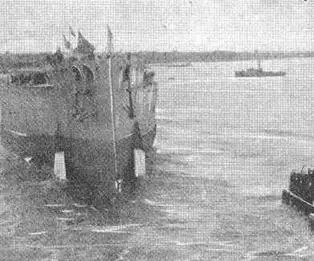 Линейный корабль Колоссус во время спуска на воду 9 апреля 1910 г Проект - фото 29