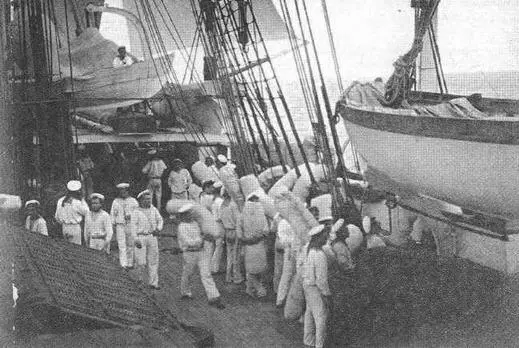 На Витязе в дальнем плавании 18861889 гг Команде вставать койки вязать - фото 41