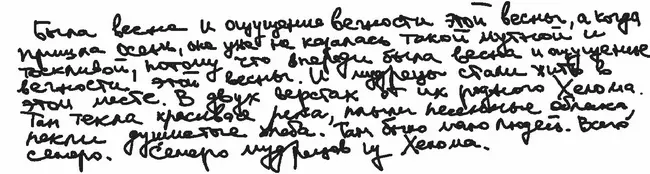 Была весна и ощущение вечности этой весны а когда пришла осень она уже не - фото 49