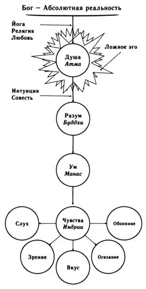 Священный санскритский текст КатхаУпанишада даёт описание структуры личности - фото 2