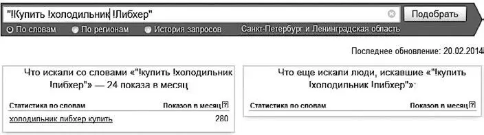 Рис 115Измененный запрос Теперь понятно что вам выгоднее продвигать вторую - фото 34