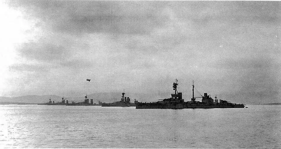 На рейде Скапа Флоу 1918 г Эджинкорт в конце войны Моряки - фото 70