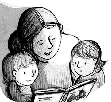 Дейзи при свете фонарика в тысячный раз читала дочкам их любимую книжку про - фото 69