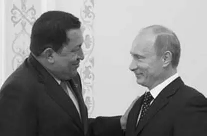 Уго Чавес и Владимир Путин 22 июля 2008 года В январе 2007 Венесуэлу посетил - фото 39