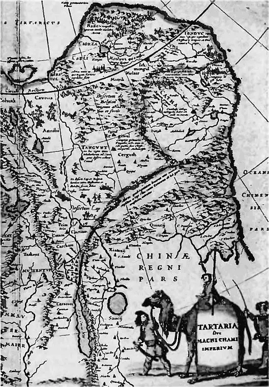 Рис 49 Китайская Стена идет в точности по границе между Чиной и Тартарией на - фото 60