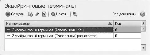 Рис 74Окно Эквайринговые терминалы Чтобы добавить новый терминал Нажмите - фото 479