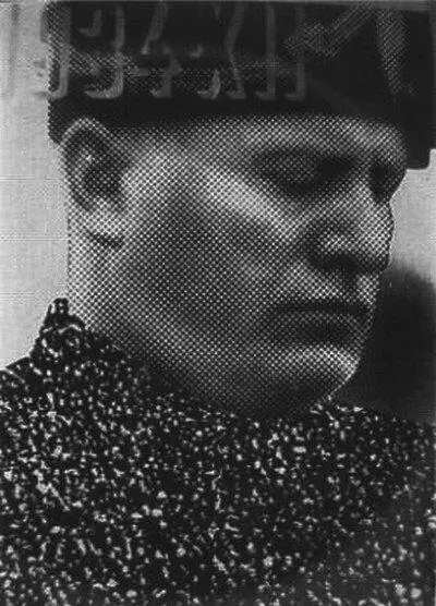 12 Ксанти Шавински Да Плакат призывающий голосовать за Бенито Муссолини - фото 18
