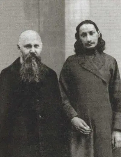 М А Новосёлов и священник П Флоренский 1913 г Протоиерей Иосиф Фудель - фото 15
