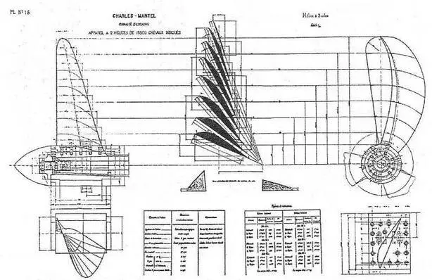 Броненосец Шарль Мартель 1896 г Гребной винт 26 августа 1891 г фирме - фото 12