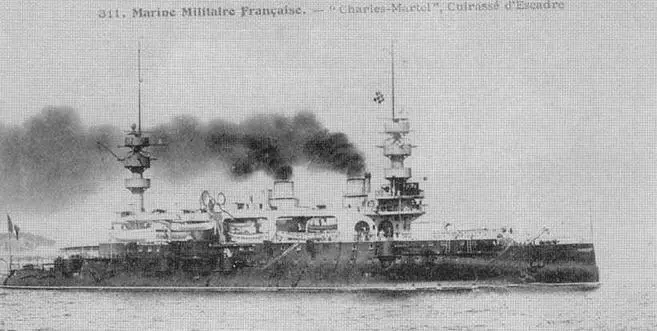 Шарль Мар гель в 18971898 гг На рейде Пирея 1900 г - фото 89