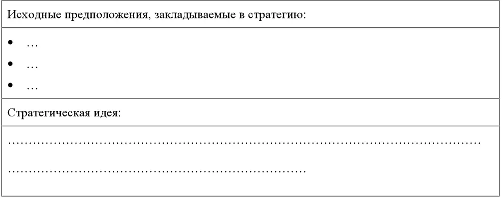Задание 3 Заполните предложенную форму таблица 36 стратегической концепции - фото 67