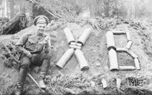 Христос воскресе 1916 г Пасха Первая мировая война Поразительно сходство - фото 72