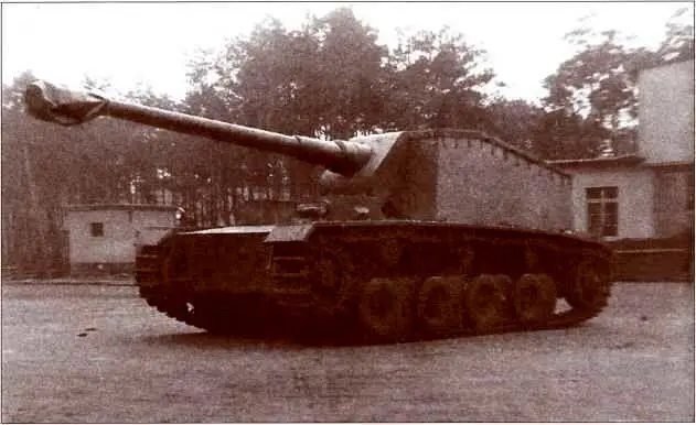 Экспериментальная немецкая САУ 128 cm Selbstfahrlafette auf VK3001H Sturer - фото 101