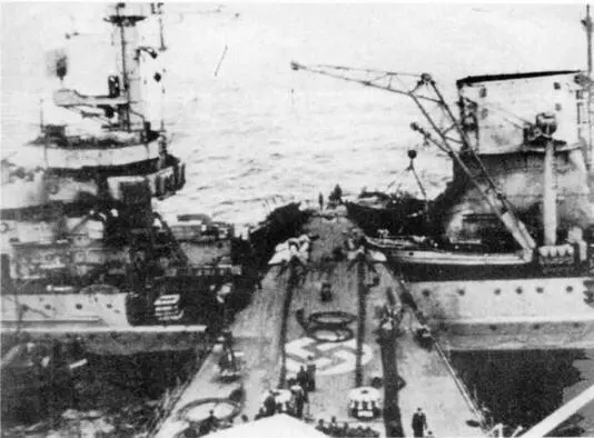 Лейпциг после столкновения с Принцем Ойгеном Балтийское море 14 октября - фото 105