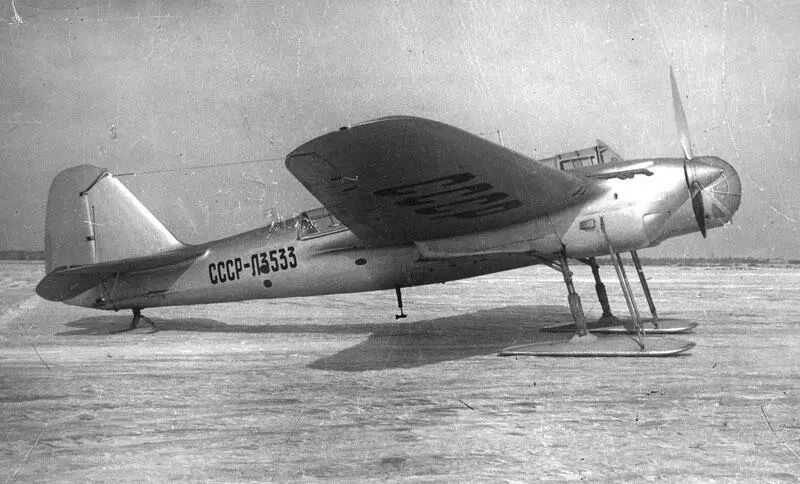 Скоростной самолет ПС41 почтовогрузовой вариант бомбардировщика СБ с - фото 75