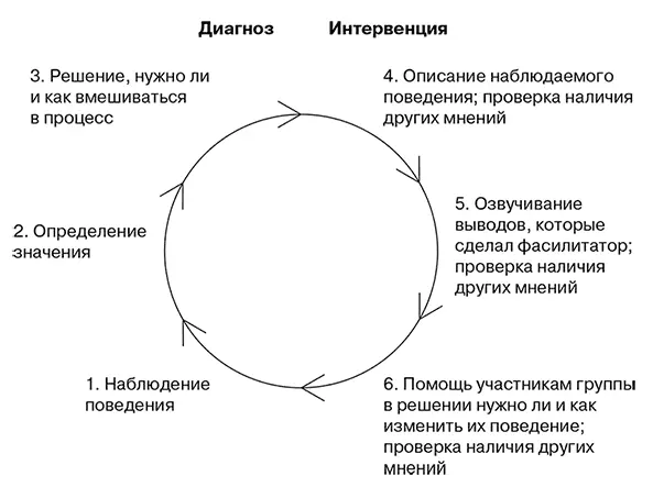 Рис 51Цикл диагнозинтервенция В базовой модели фасилитации диагностика - фото 21