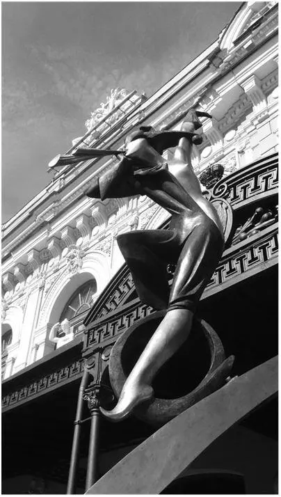 Скульптура Арсена Аветисяна Цирк приехал 2001 г Цирк на Фонтанке - фото 9
