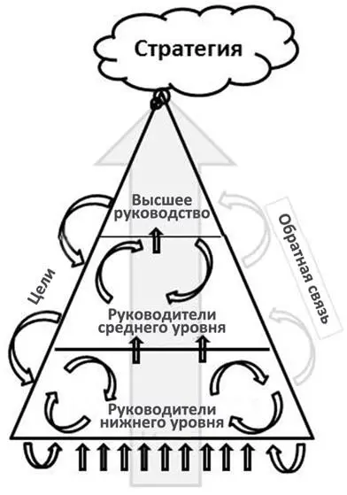 Рис 411 Цели спускаемые менеджментом сверху и система распределения целей - фото 24