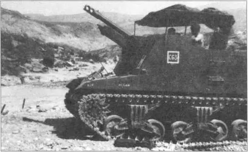 САУ Sexton на огневой позиции в Северной Италии март 1945 года Yeramba - фото 87