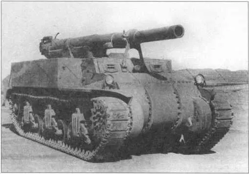 155мм самоходная пушка Т6 1942 год Самоходная пушка М12 после - фото 89