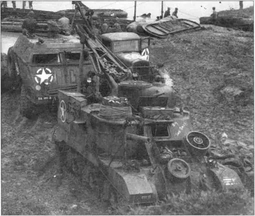 Бронированная ремонтноэвакуационная машина М31 БРЭМ М31 В начале 1942 года - фото 100
