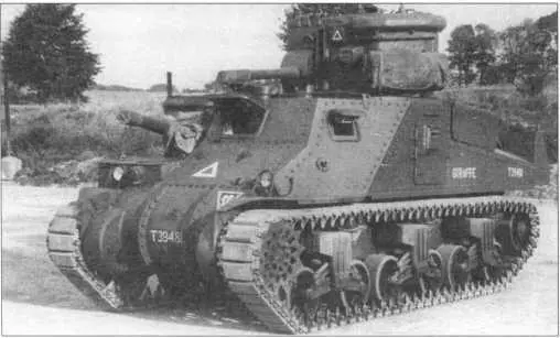 Британский вариант прожекторного танка Grant Mk I CDL С целью соблюдения - фото 111