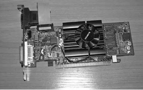 Рис 22 ВидеокартаGe Force210 NVIDEA GeForce 210REV60 GVN210D31G1 PCIE - фото 59