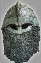 Шлем скандинавского воина VI в из могильника Вальсгарде классический богато - фото 14