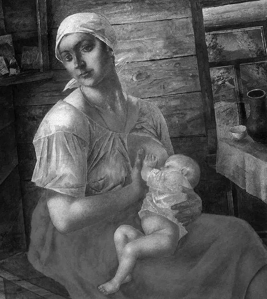 Мать 1915 г Худ Кузьма ПетровВодкин Она забыла об этом альбоме Ибо - фото 6
