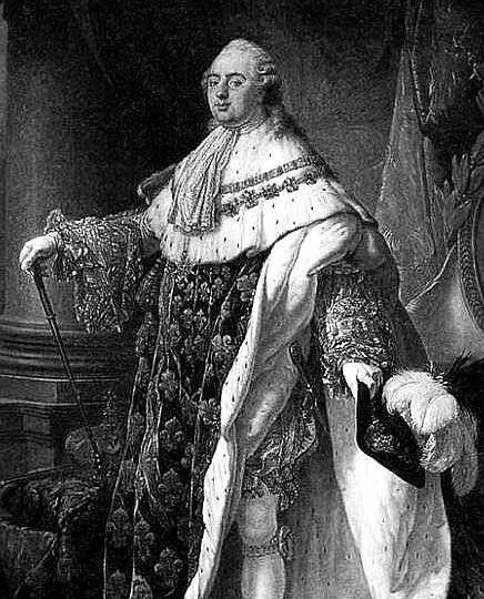 Людовик XVI Король французский Королева МарияАнтуанетта жена Людовика - фото 25