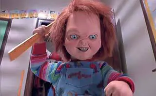 Кукла Чаки Кадр из фильма Дж Лафиа Детская игра2 1990 Дэвид герой - фото 143