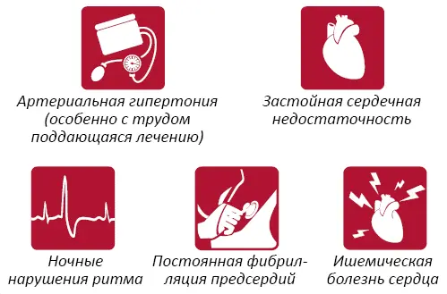 Пациент находится в группе риска по синдрому обструктивного апноэ сна и ему - фото 17