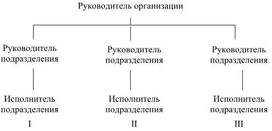 Рис 4Линейная структура управления Линейная структура управления самая - фото 4
