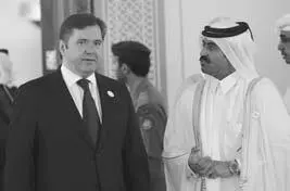 Министр энергетики РФ Сергей Шматко и министр нефти и энергетики Катара - фото 26