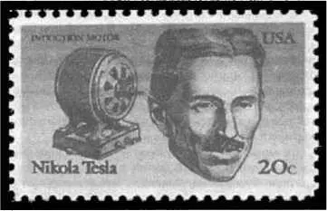 Марка с изображением Николы Тесла Несколько дней над Землей стоял день так - фото 32